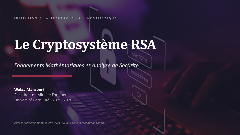 RSA key generation illustration